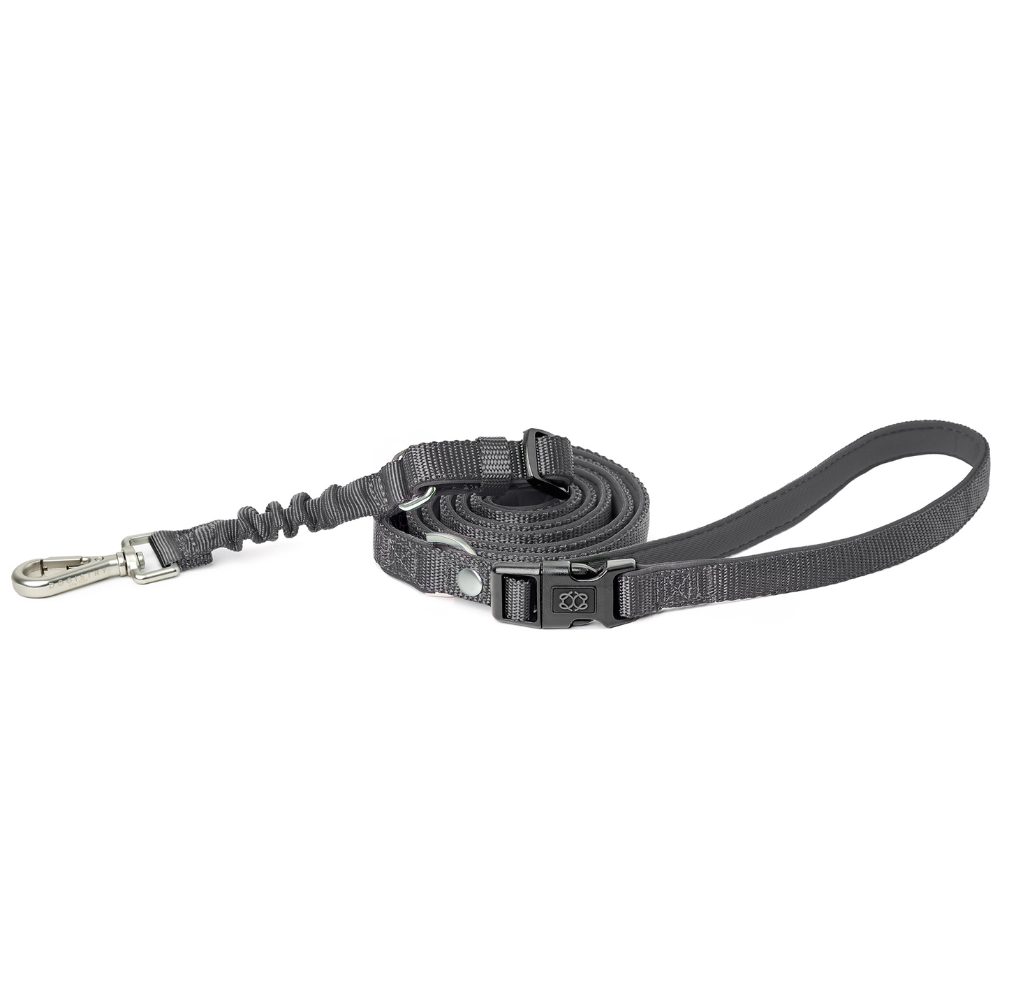 3-in-1 City Dog Leash - Steel
