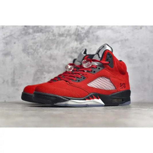 Air Jordan 5 Retro "Raging Bull" Pack — Red / Black