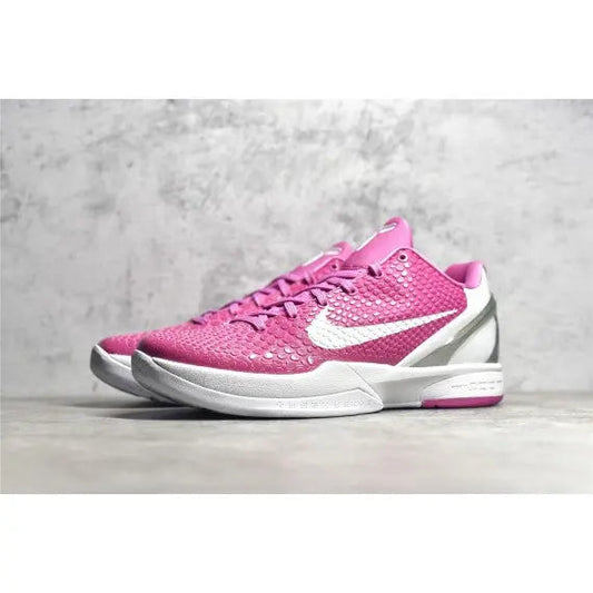 Nike Kobe 6 Protro "Kay Yow Think Pink" — Pink / White / Black
