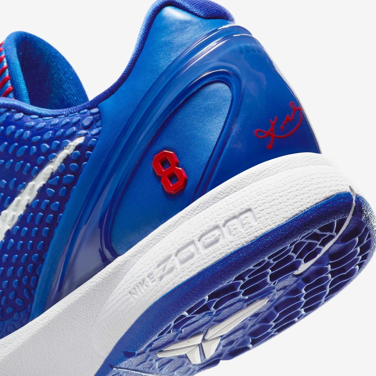 Nike Kobe 6 Protro "Dodgers" — Game Royal / White / Red