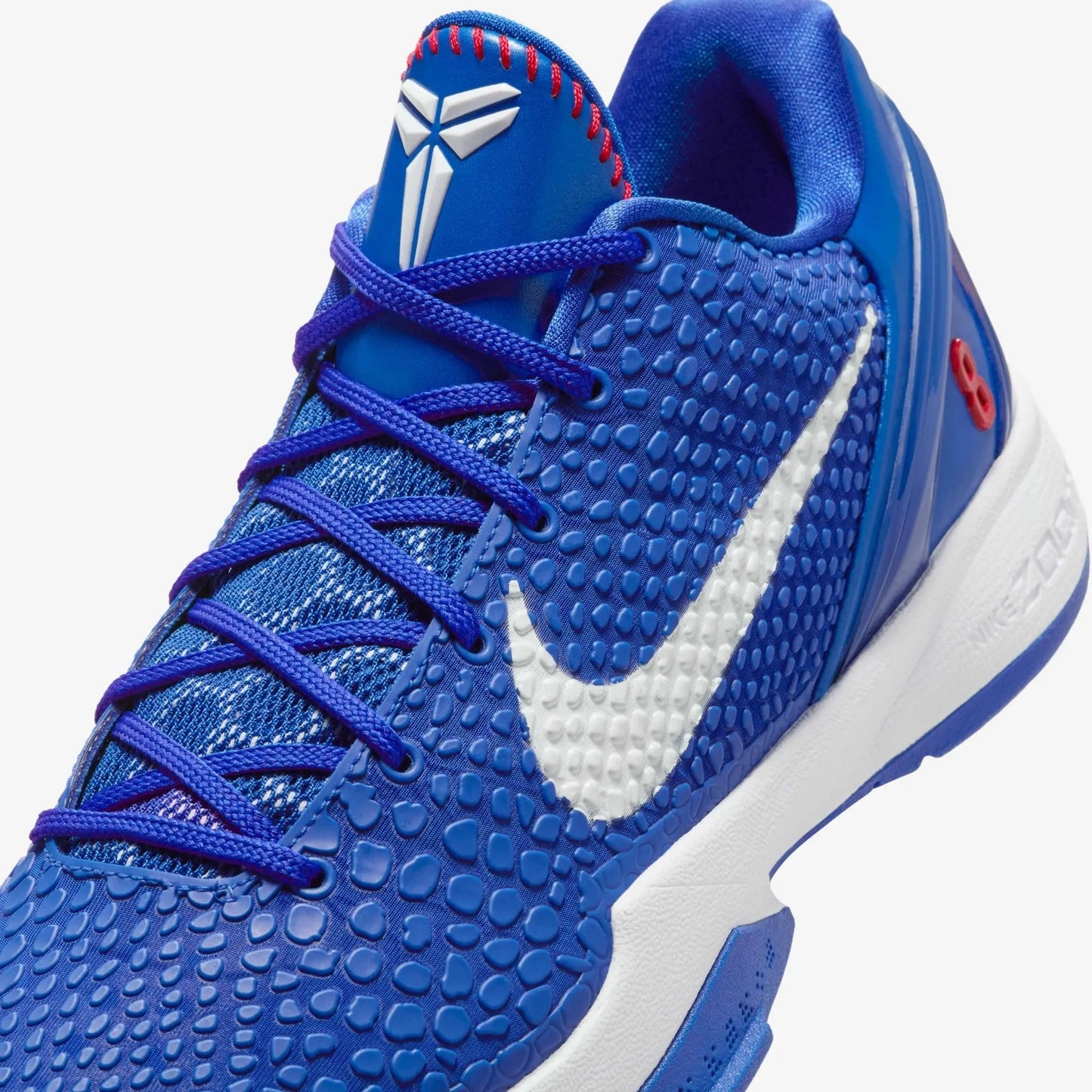 Nike Kobe 6 Protro "Dodgers" — Game Royal / White / Red