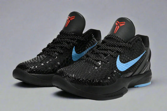 Nike Zoom Kobe 6 "Dark Knight" 2011 — Dark Grey / Black / Blue Glow