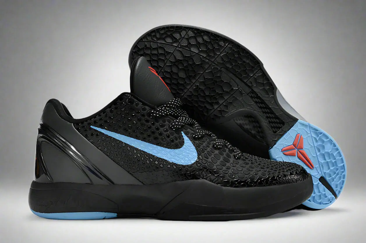 Nike Zoom Kobe 6 "Dark Knight" 2011 — Dark Grey / Black / Blue Glow