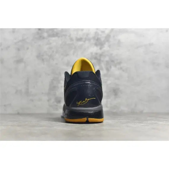 Nike Kobe 6 Protro "Black Del Sol" (Black Mamba) — Black / Del Sol / White