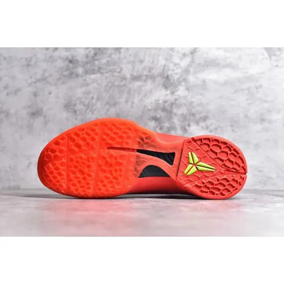 Nike Kobe 6 Protro "Reverse Grinch" — Bright Crimson / Electric Green / Black