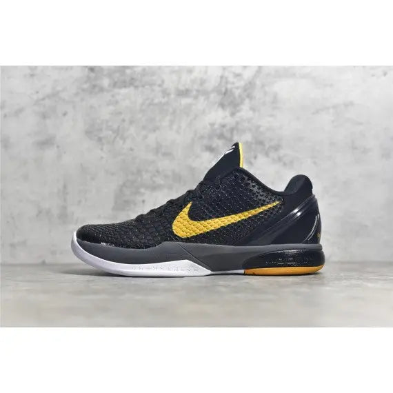 Nike Kobe 6 Protro "Black Del Sol" (Black Mamba) — Black / Del Sol / White