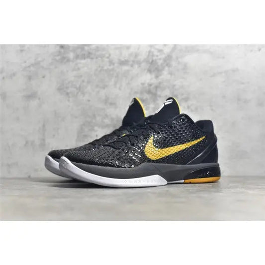 Nike Kobe 6 Protro "Black Del Sol" (Black Mamba) — Black / Del Sol / White