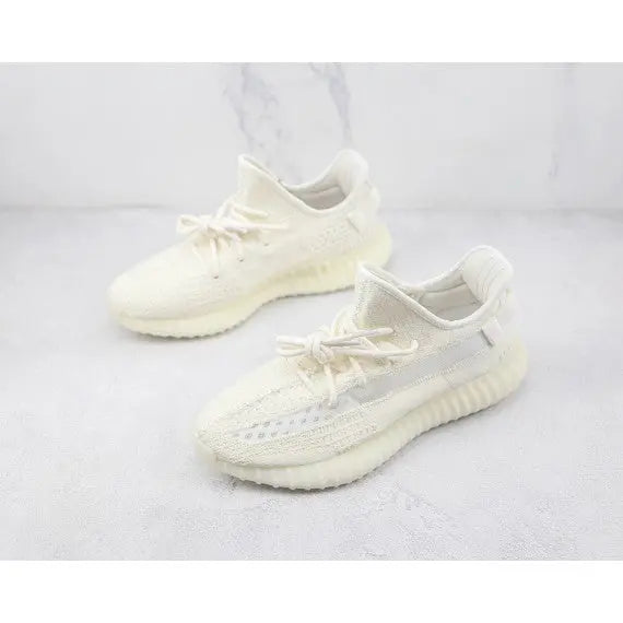 Adidas Yeezy Boost 350 V2 "Bone" — Triple White / Translucent